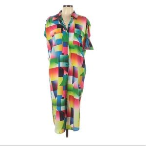 Le Superbe - Floyd PRISM Midi Dress - size 12